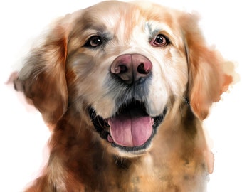 Custom Pet Portrait | Personalized Dog Art | Unique Gift for Dog Lovers | Premium Quality Dog Portraits | In Memory of Dog