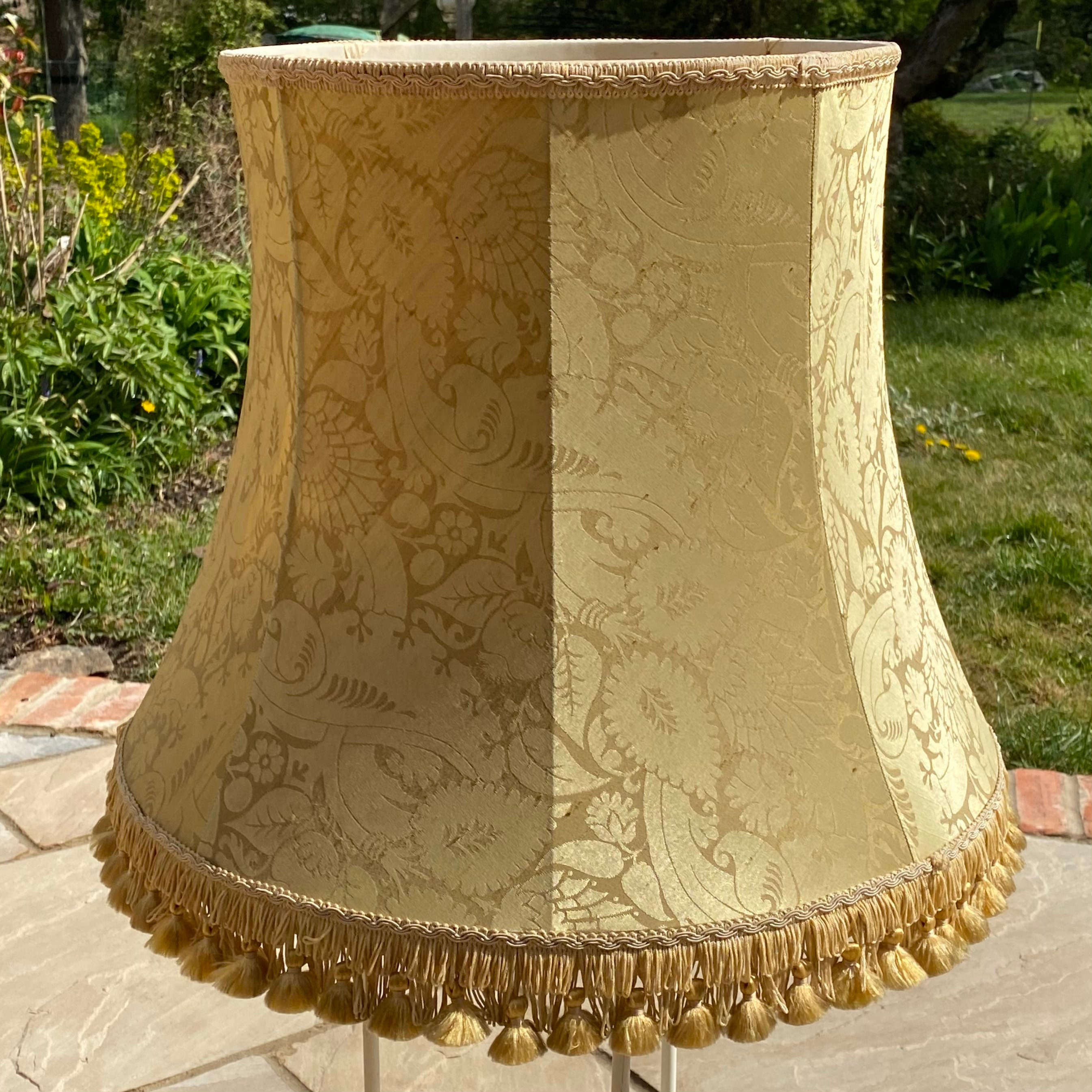 Large Standard Lampshade Vintage Lightshade Etsy