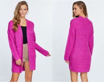 fuchsia cardigan uk