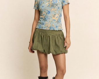 Top in rete di velluto