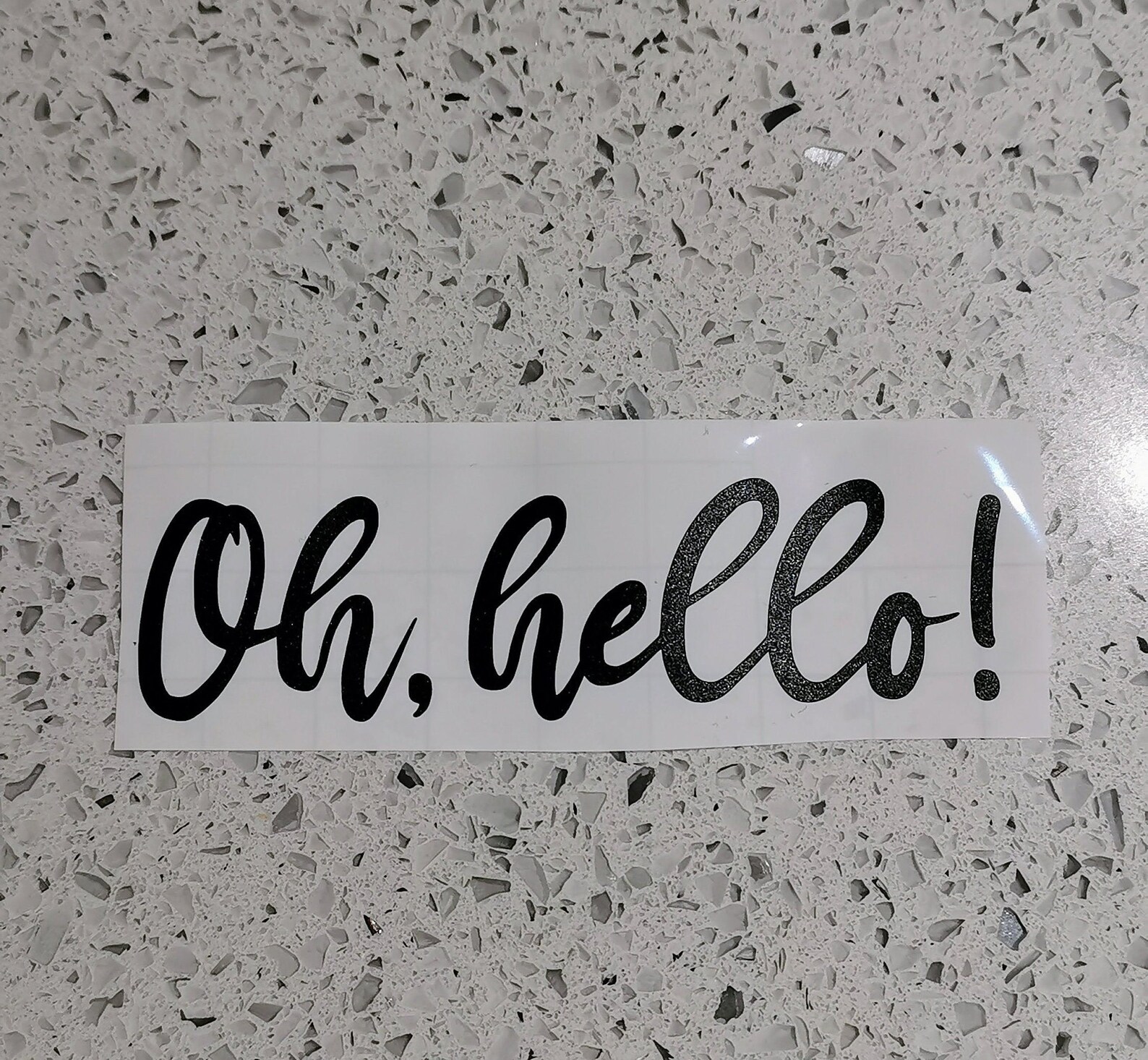 Oh Hello Hello There Letterbox Label Letter Box Decal | Etsy
