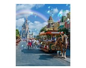 Cutting Board - Glass - Rectangle - Sublimated quot A magical place quot