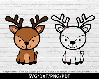Download Baby Deer Svg Etsy