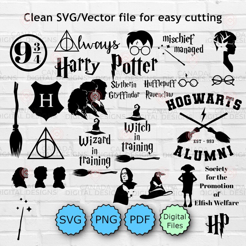 Free Free 184 Harry Potter Svg Bundle Free SVG PNG EPS DXF File