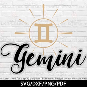 Zwillinge Svg, Sternzeichen Png, Gemini Symbol Svg, Horoskop Svg, Sternzeichen Sublimation, Zwillinge Mädchen T-shirt-Design, geschichtete Cricut geschnitten Datei