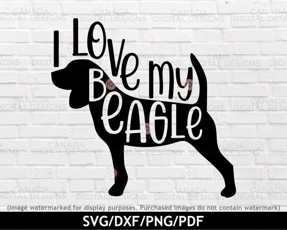 I Love My Beagle Decorative Tag I Love My Beagle Decorative Tag