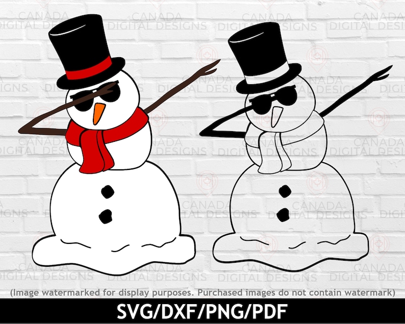 Dabbing Snowman Svg Funny Winter Svg Kids Christmas Shirt - Etsy