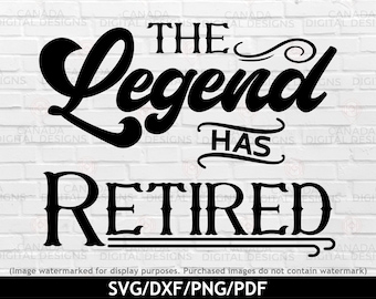 De legende heeft gepensioneerde svg, gepensioneerde 2026 svg, pensioen svg, pensioen shirtontwerp, grappige pensioen gezegde SVG, Cricut gesneden bestanden