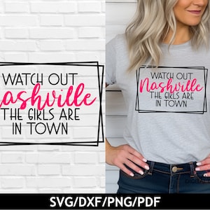 Nashville girl's trip svg, Girl's Trip 2024 svg, Girl's Weekend 2024 svg, Besties reis svg, Nashville Tennessee svg, roadtrip svg