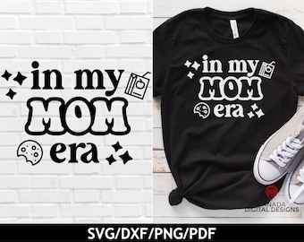 En mi mamá era svg, Funny mom life svg, Cool mom era svg, En mi mamá era png, Archivo de sublimación de mamá, Archivo de diseño de camisa de mamá, svg dxf png pdf