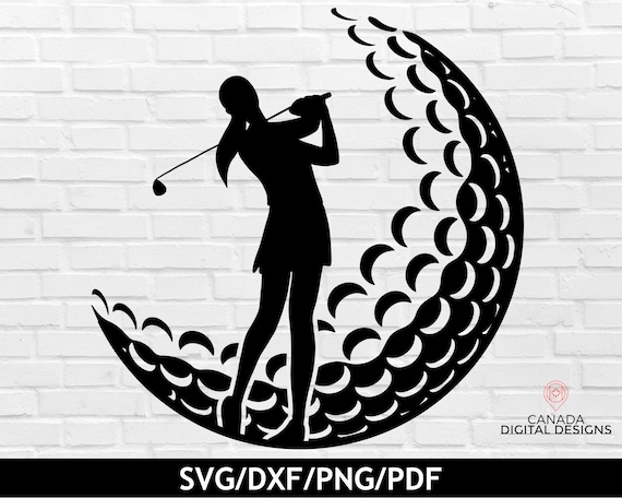 Golf silhouette svg, Female golfing png, Golf towel svg, Retired golfer svg, Retro golf svg, Golf ball svg, Women's golf svg, svg dxf png