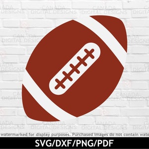 Football svg, American football png, Football cut file, Sport balls wall decal svg, Kids sports svg, Cricut svg file, Silhouette svg