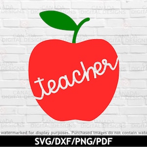 Professor apple svg, volta às aulas svg, decoração de sala de aula png, vida de professor svg, clipart de professor, vetor de maçã, arquivo Cricut svg