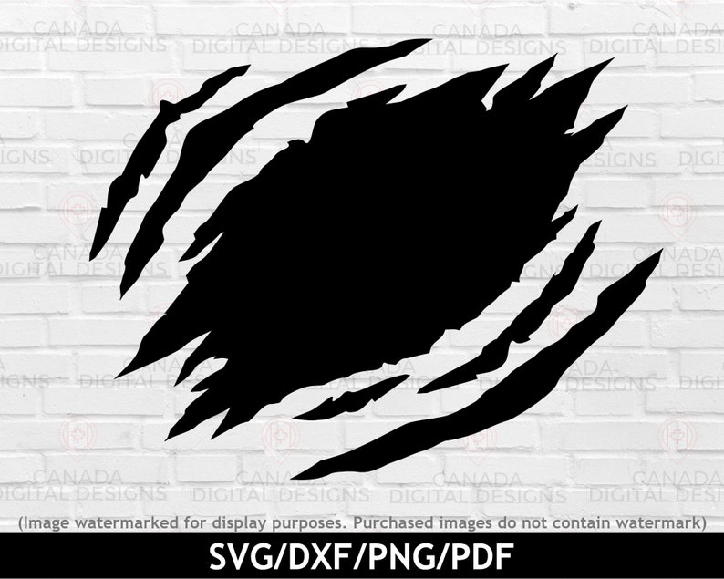 Peut inclure: Conception graphique en noir et blanc d'une forme d&eacute;chir&eacute;e ou d&eacute;chir&eacute;e. La forme est irr&eacute;guli&egrave;re et irr&eacute;guli&egrave;re, ressemblant &agrave; une marque de griffe ou &agrave; une d&eacute;chirure dans un tissu.