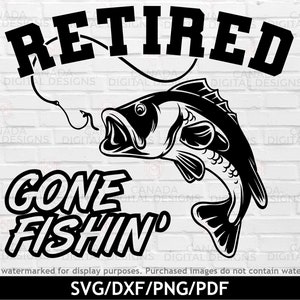 Retired Gone Fishing 