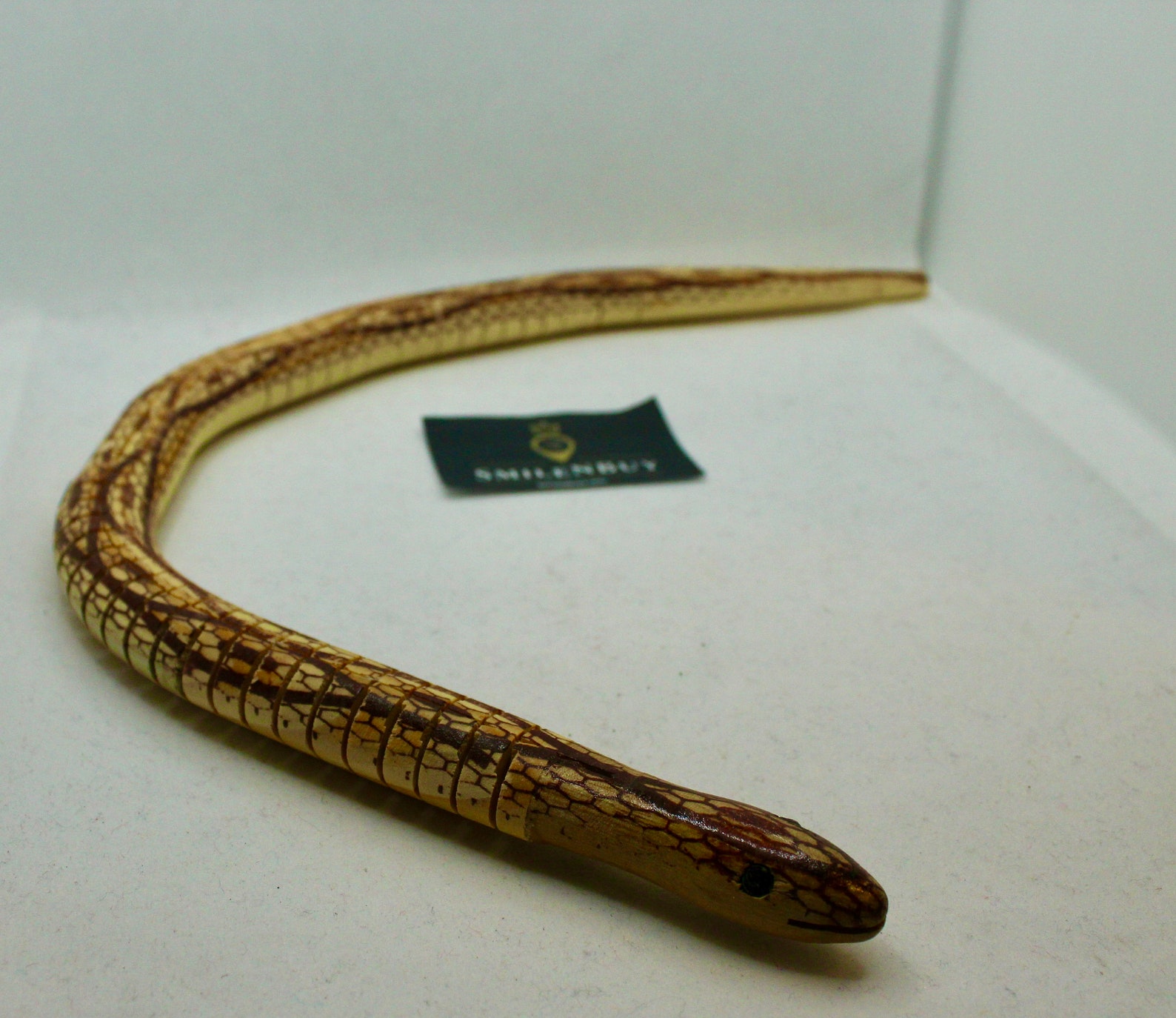 2 pack Wooden snake flexible wooden 2 snake toy vintage snake Etsy