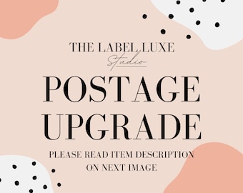 EXPRESS POSTAGE UPGRADE - Special Delivery by 1pm, existing orders only
