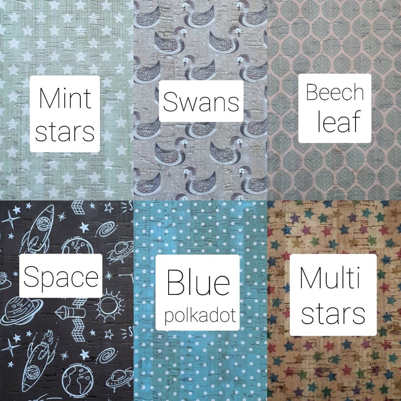 A6 Landscape Vegan Cork Leather Custom Sketchbook Sustainable Etsy UK