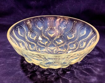 RARE LALIQUE BUBLES No 2 Opalescent Bowl