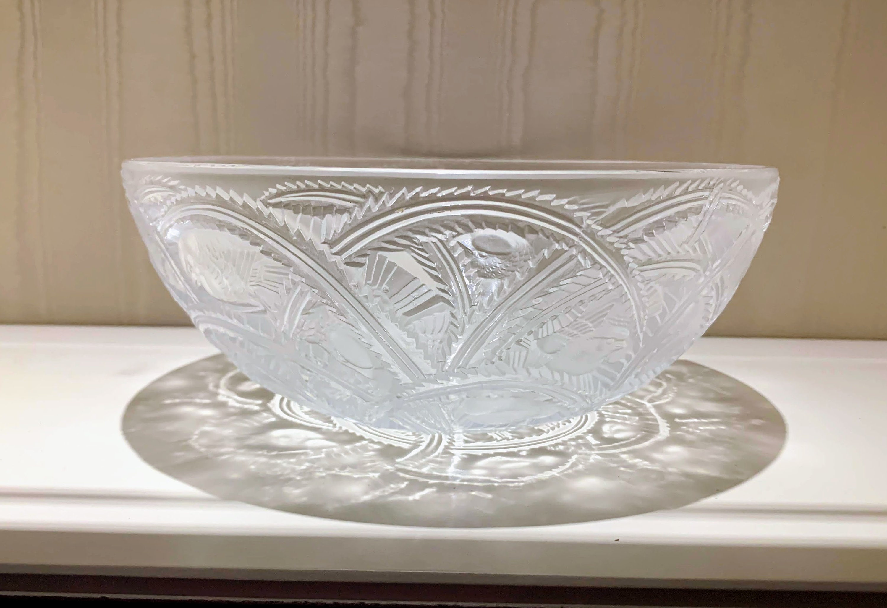 LALIQUE PINSONS COUPE Bowl - Etsy