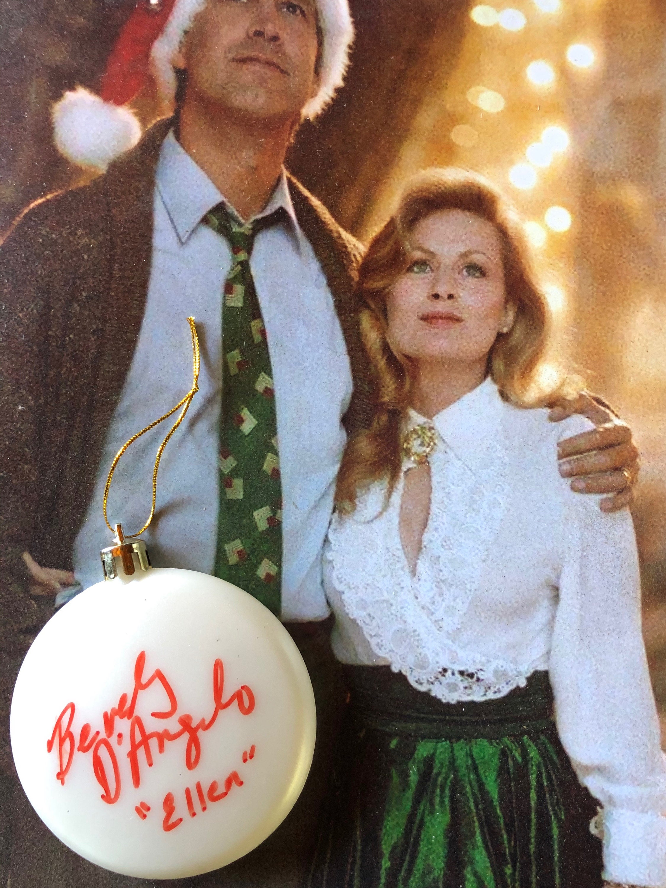 Beverly DAngelo Autographed Christmas Vacation Tree Ornament - Etsy.de