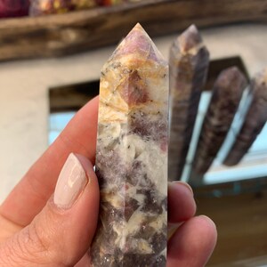 Pink Tourmaline Rubellite Tower: Brazilian Healing Crystal