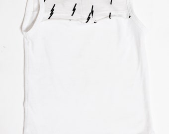 AmanaJo Mason Lightning Bolt Tank Top, Kids Tank Top , Toddler Mason Lightning Bolt tank tops
