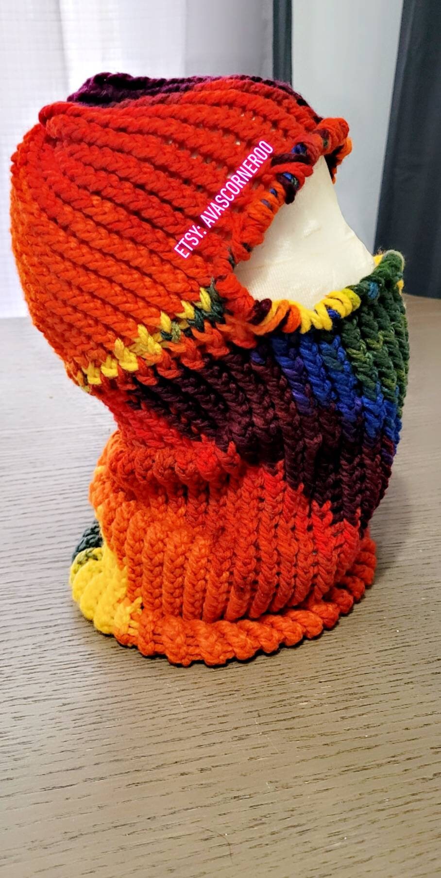 Knitted Ski Mask/ Balaclava Etsy