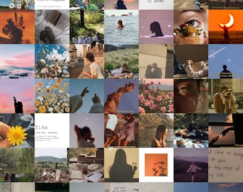 Nature Collage Aesthetic Etsy