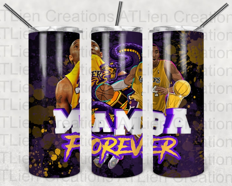 Download 20 oz Skinny Straight Tumbler Design Mamba | Etsy