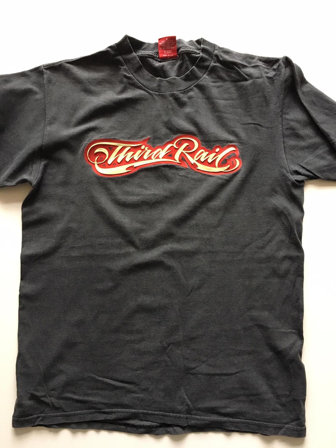 Vintage Third Rail T Shirt 90s Third Rail Graffiti T Shirt