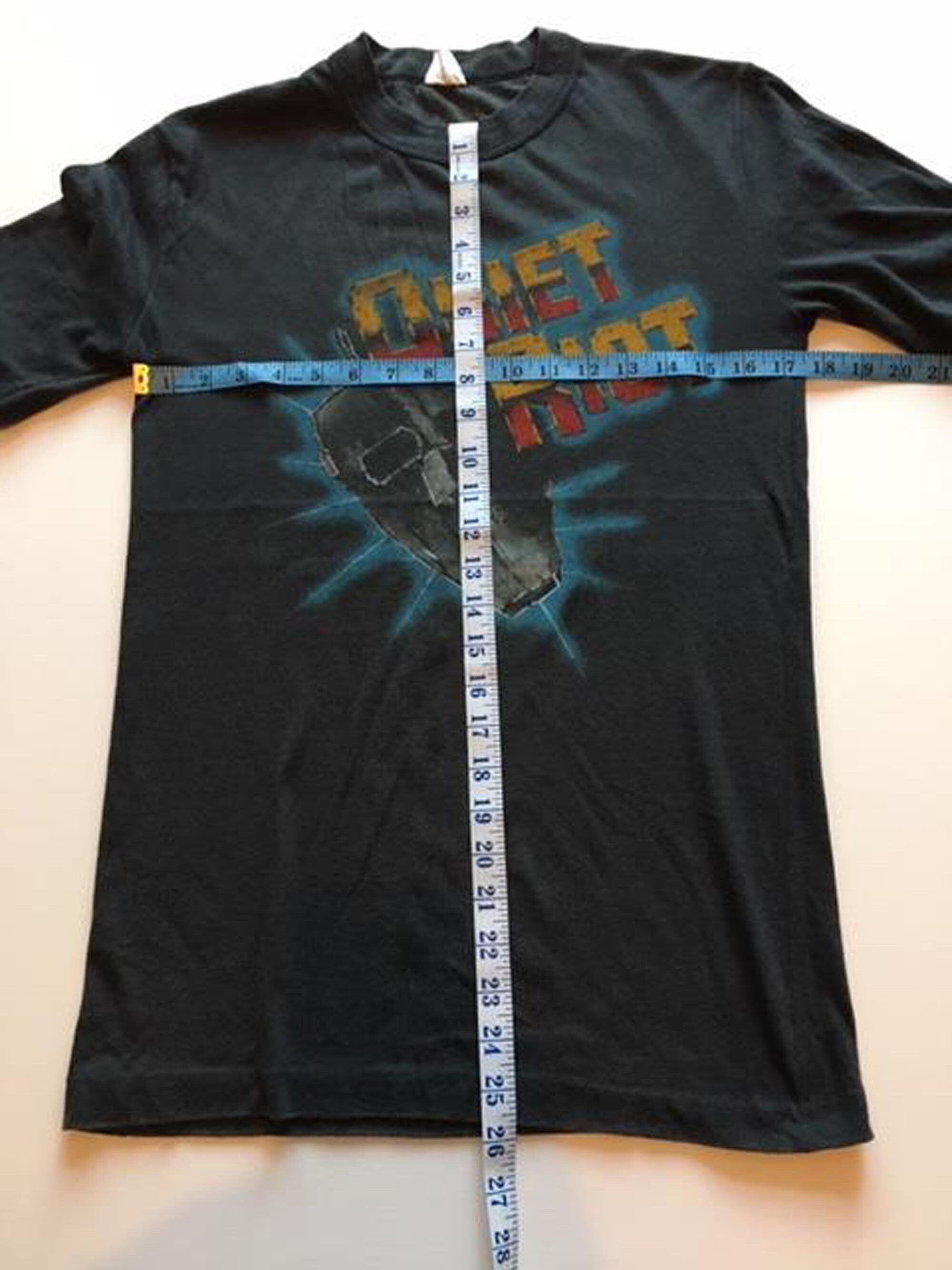 Quiet Riot Original Vintage 1984 Tour Tee Medium - Etsy