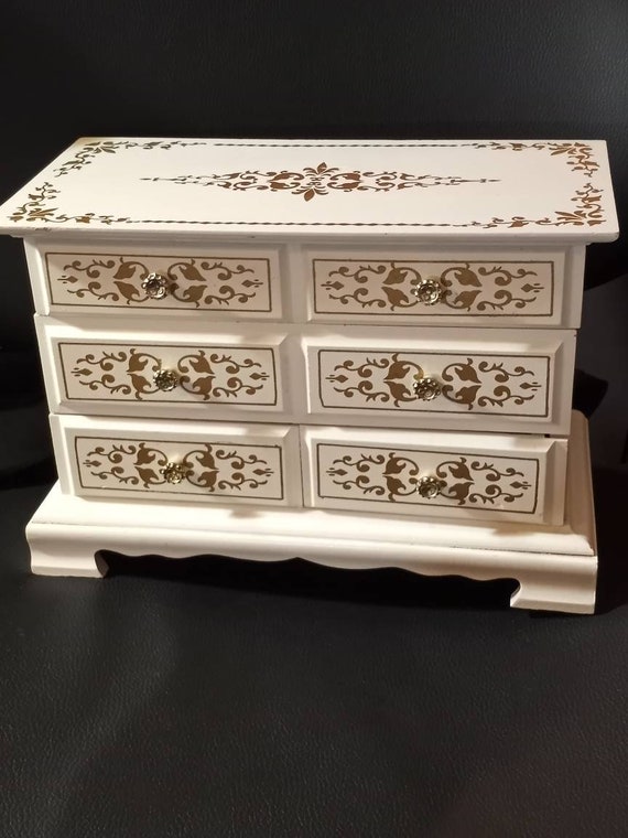 Download Mcm Royal Sealy Japan Musical Jewelry Box Vintage Gem