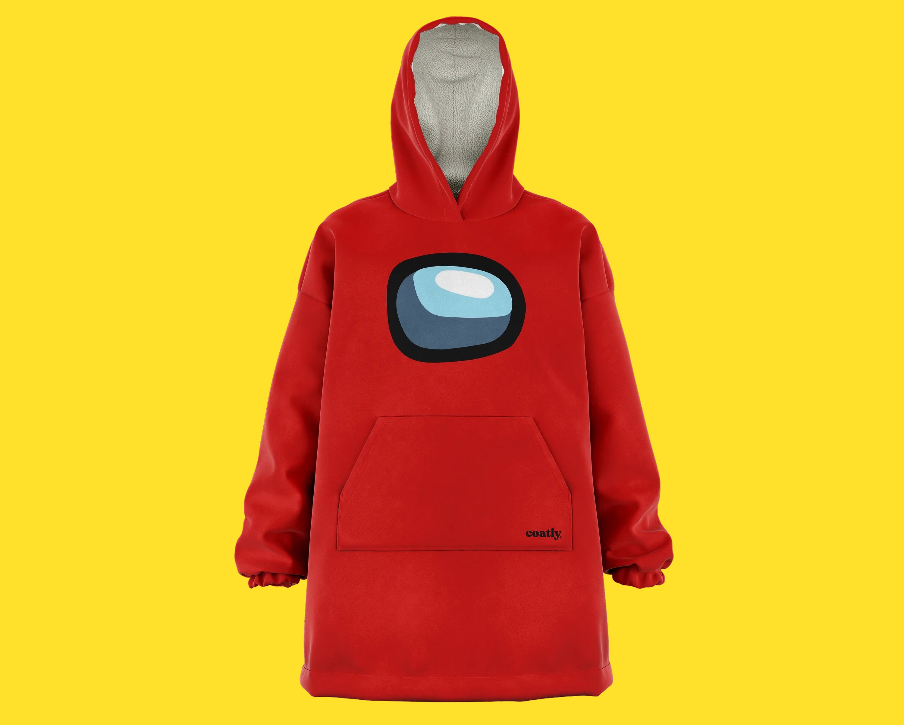 Among us Oversized Blanket Hoodie Crewmate Oversized Hoodie Etsy