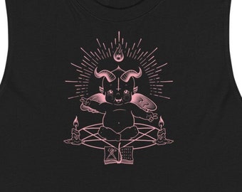 キューピーベビー バフォメット ユニセックス マッスルTシャツ