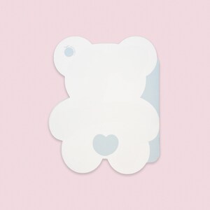 Greeting Card - Die Cut - Sh*t B*tch Bear Valentine - Valentine's Day Card - Vday Card - Valentine's Day - For Him - For Her image 7