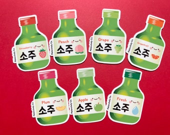 Weatherproof Sticker - Soju