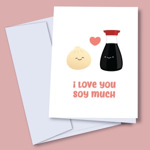 Carte de voeux - Sauce soja PERSONNALISABLE