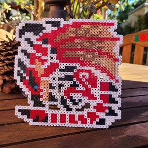 Monster Hunter Rathalos Icon Perler art