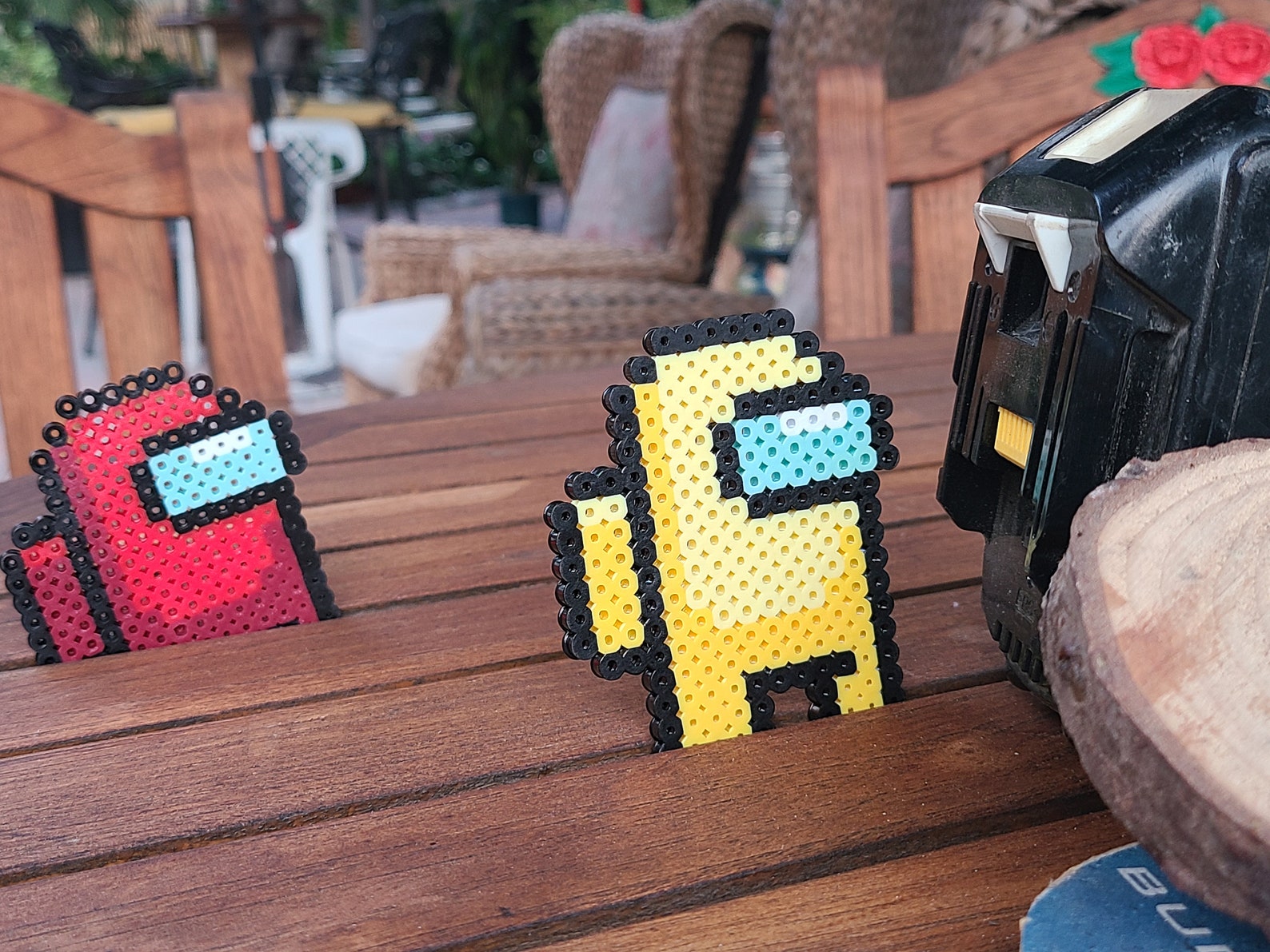 Among Us Character Perler Bead Art Etsy