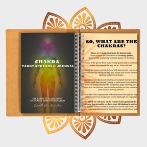 Nozioni di base sui Chakra / Diario di apprendimento dei Chakra principali / Libro delle ombre del grimorio / Diari di tarocchi e ebook {Download immediato stampabile}