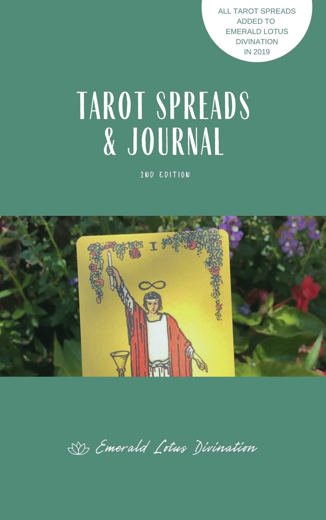 Tarot Spreads & Journal 2nd Edition 2019 | Emerald Lotus Divination - Etsy