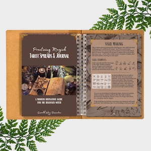 Praticare la magia / Ebook sulla diffusione dei tarocchi / Diario dei tarocchi / Una moderna guida alla divinazione per streghe principianti / {Download immediato stampabile}