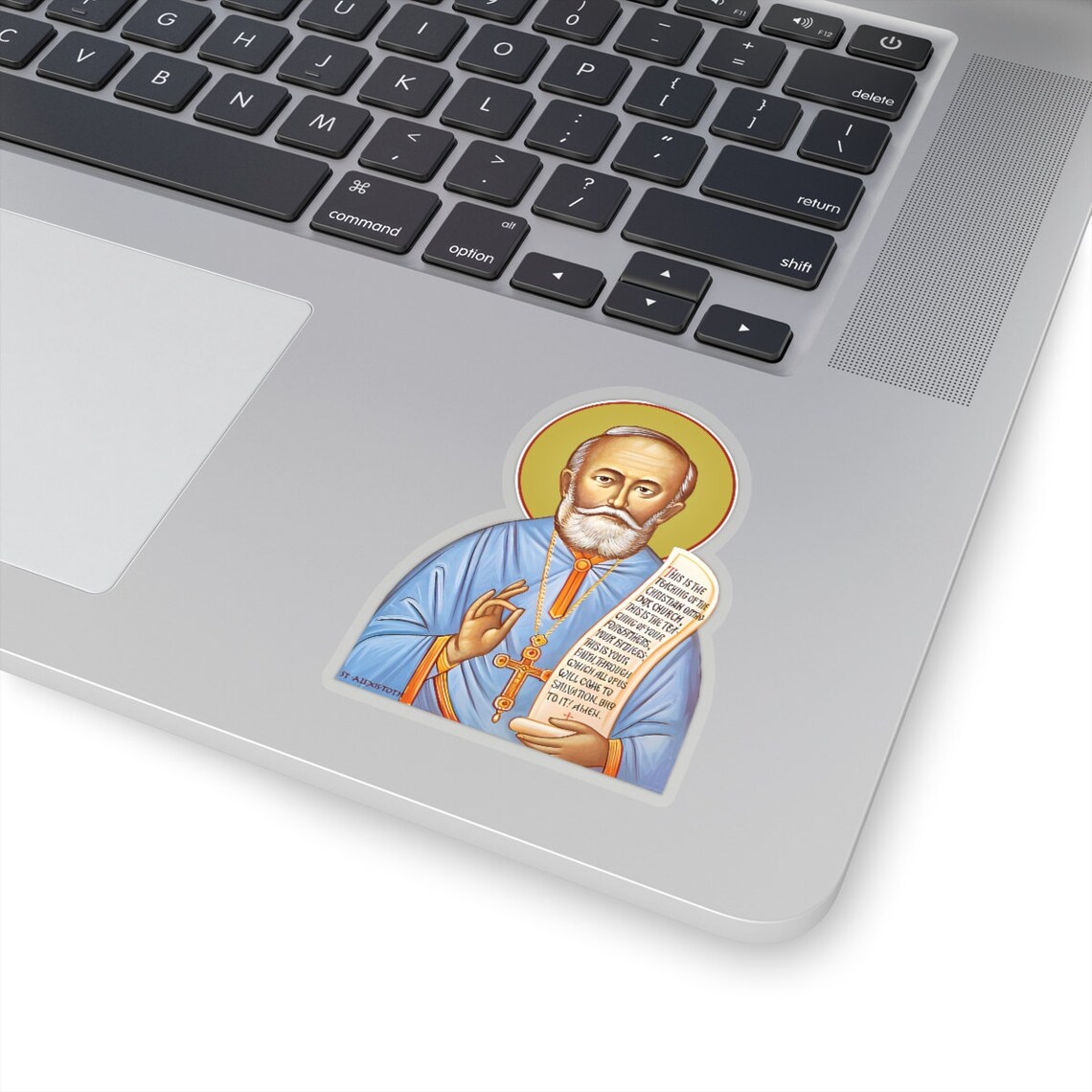 St Alexis of Wilkes Barre Sticker Arched Icon St Alexis Toth Etsy