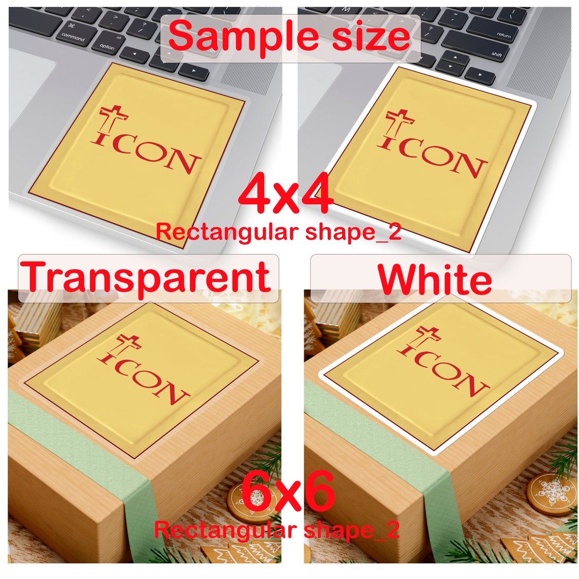 St Alexis of Wilkes Barre Sticker Arched Icon St Alexis Toth Etsy