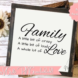 Family Svg BUNDLE, Home Decor SVG Cut File, Farmhouse Wall Sign Svg ...