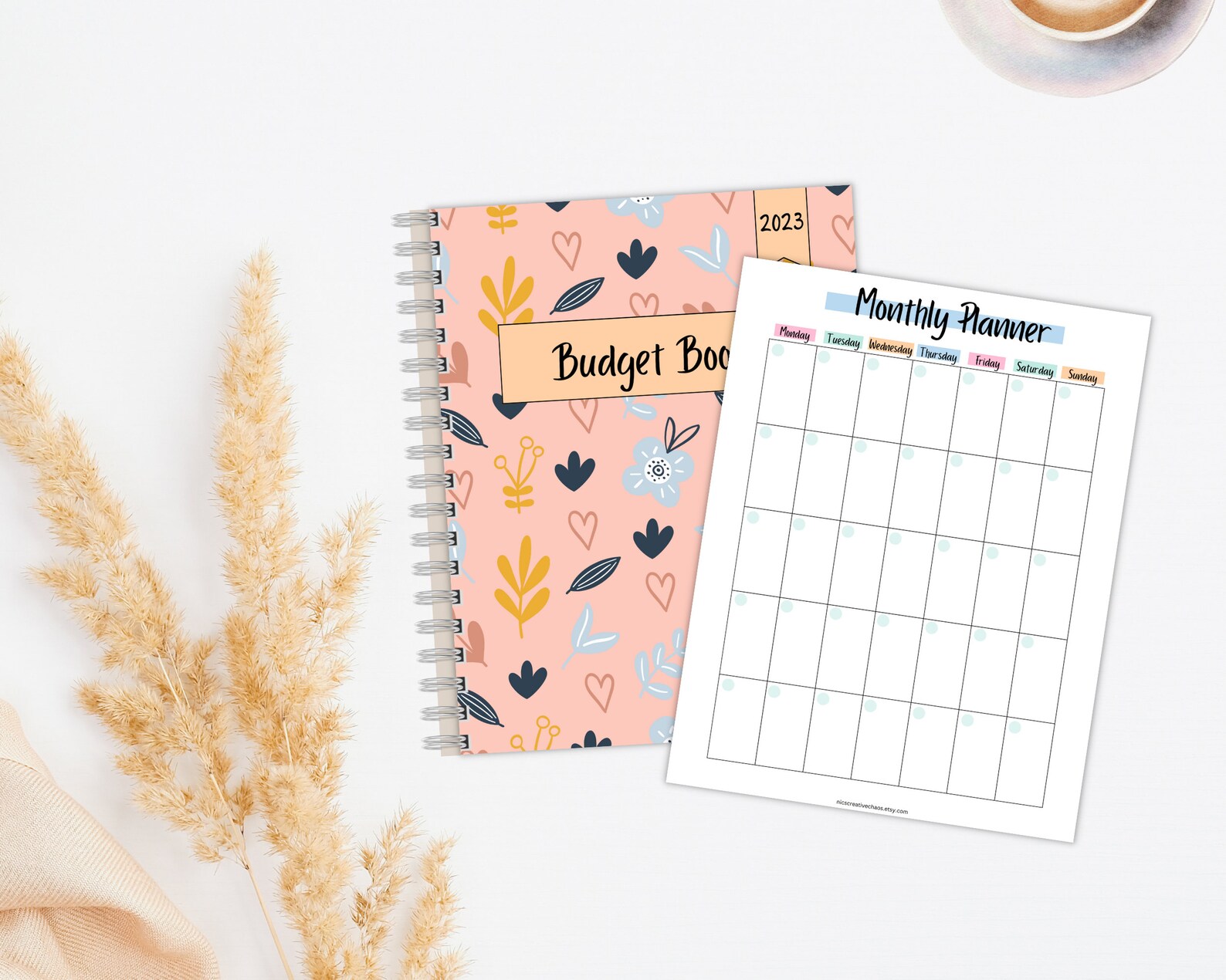 Printable Budget Planner BUNDLE Bill Tracker Printable, Savings ...