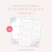 Weekly Dashboard Planner Printable Template Undated Dashboard Planner ...
