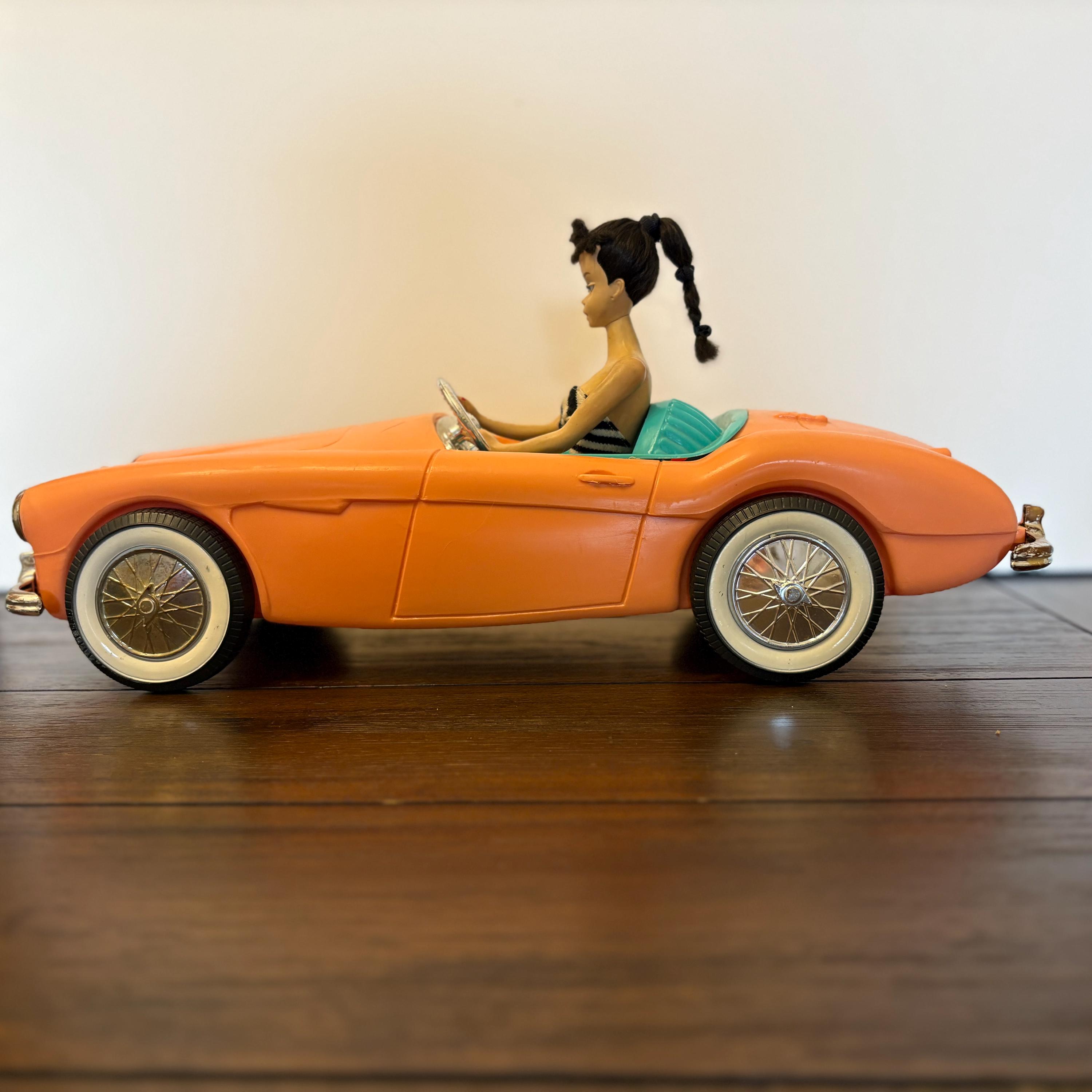 Vintage 1962 Barbie Austin Healy Convertible | Irwin Toy Car - Etsy