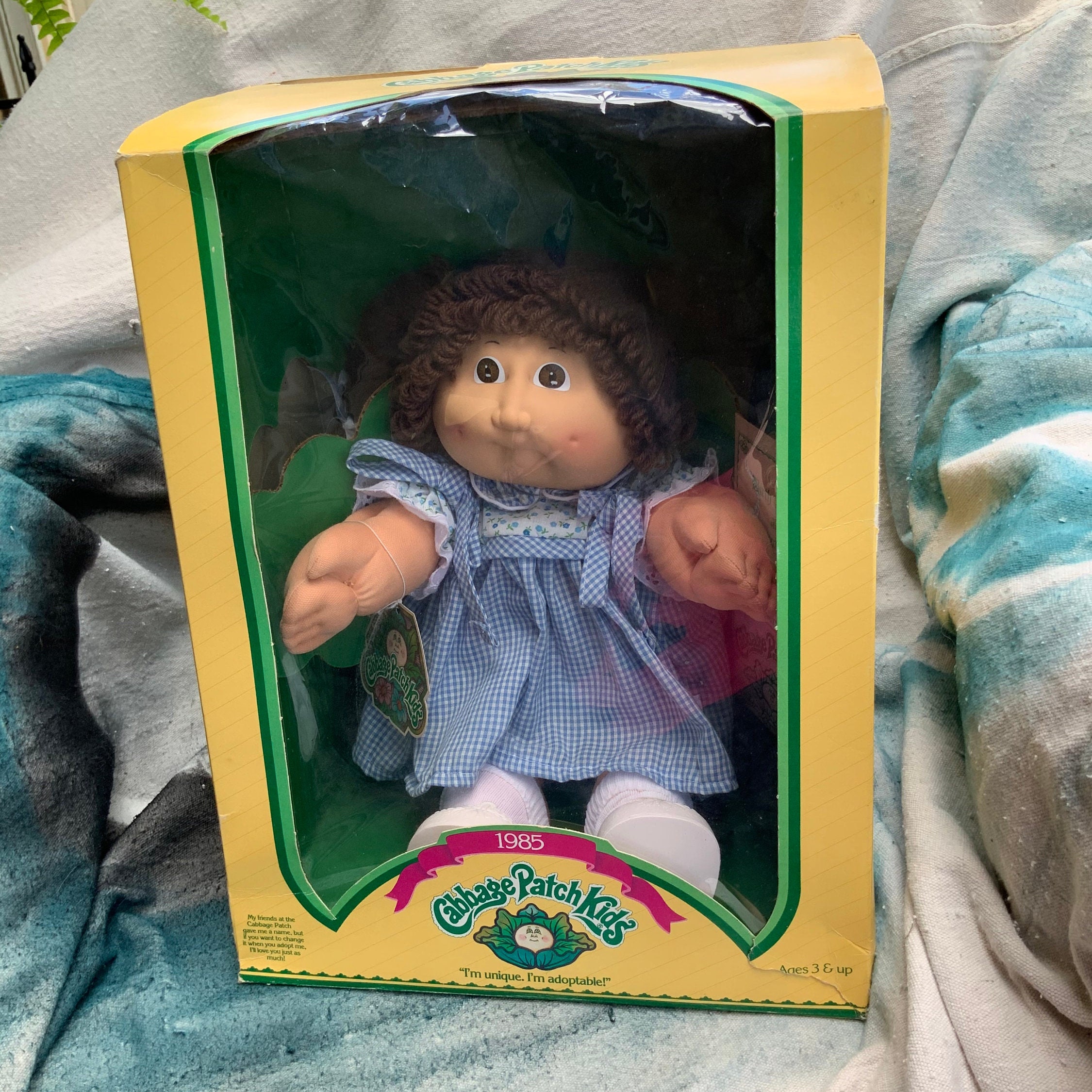 Cabbage Patch Kid | 1985 | Blue Xavier Roberts Signature Cabbage Patch Kid | 1985 | Blue Xavier Roberts Signature